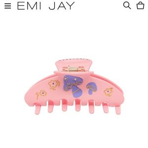 Emi Jay big effing clip in purple shroom